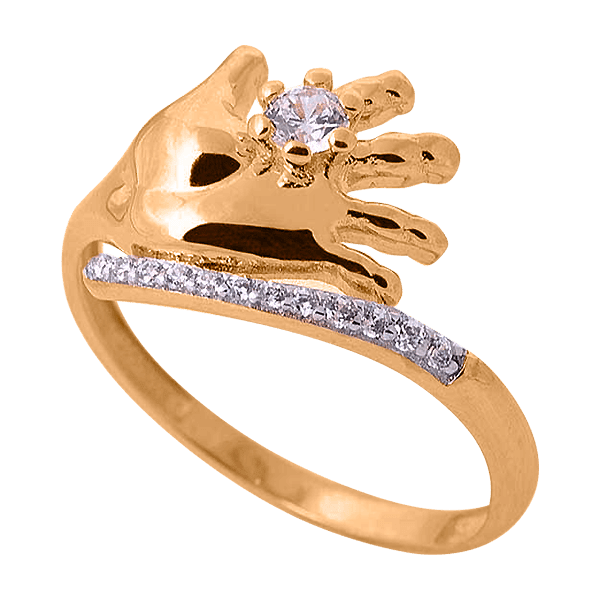 Золотое кольцо с ручкой младенца 025238 детальное изображение ювелирного изделия Золотое кольцо ручка младенца Золотое кольцо с ручкой младенца 025238 детальное изображение ювелирного изделия Золотое кольцо ручка младенца