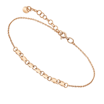 обзорное фото Женский браслет на руку "Монетки" 036794  Золотые браслеты без камней