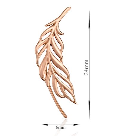 серьги-каффы ажурные серьги-каффы ажурные