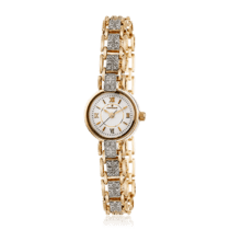 обзорное фото Золотые часы женские с золотым браслетом 036204  Золотые часы