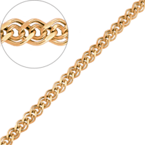 обзорное фото Золотая цепочка Нонна 11605  Цвет золота