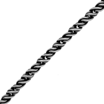 обзорное фото Cеребряная цепочка Шнурок 15082  Серебряные цепочки