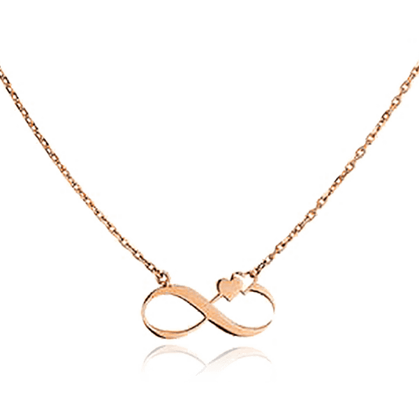 Минималистическое колье из золота Знак Бесконечности 036964 детальное изображение ювелирного изделия Золотые цепочки Минималистическое колье из золота Знак Бесконечности 036964 детальное изображение ювелирного изделия Золотые цепочки