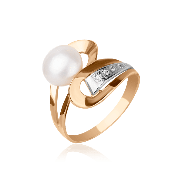 Золотое кольцо с жемчугом 376405 детальное изображение ювелирного изделия Золотые кольца с жемчугом Золотое кольцо с жемчугом 376405 детальное изображение ювелирного изделия Золотые кольца с жемчугом