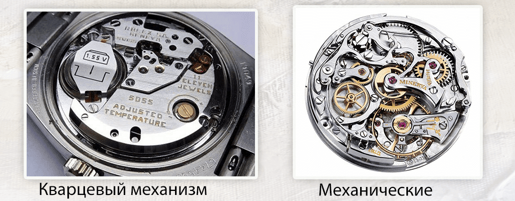кварцевый и механический механизм часов: в чем разница фото