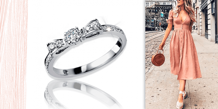 Кольцо с бантиком золотое Кольцо с бантиком золотое фото