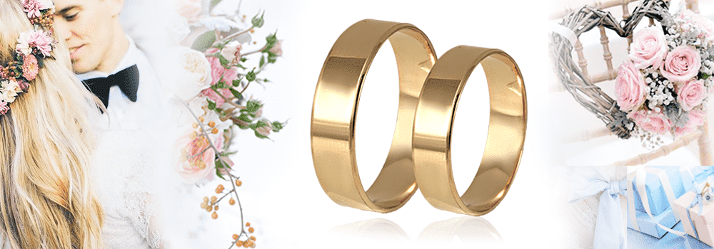 Обручальные кольца для мужчины и женщины купить
