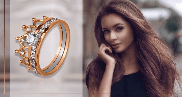 Золотые кольца купить в Киеве с доставкой