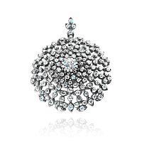 Подвеска из белого золота с бриллиантами Р0639