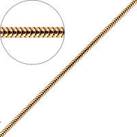 Золотая цепочка Тонда 9600803-6