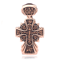 Православный крест с чернением 024635