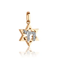 Кулон с бриллиантами 023166