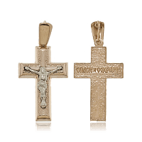 Золотой крестик 023751