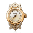 Жіночий годинник на руку з золотим корпусом 036167 детальне зображення ювелірного виробу