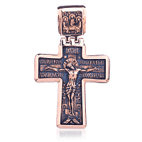 Золотой православный крест 024651
