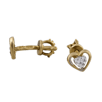 Золотые серьги 80302