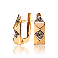 Золоті сережки на кожен день Джина 034057