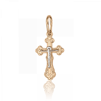 Детский золотой крестик с Иисусом 1,4,0602