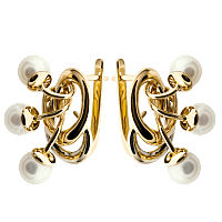 Серьги с жемчугом 430099