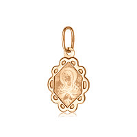 Золотая ладанка Богородице 63137