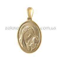 Золотой подвес Богородица 110039