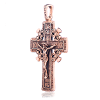 Православный крест с чернением 024627