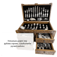 сундук набор столові прибори срібні подарунок елітний сундук набор столові прибори срібні подарунок елітний