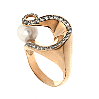 Кольцо с жемчугом 320789