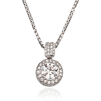 Золотой подвес с бриллиантами Europa P0592