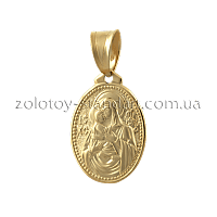 Золотая иконка Божией Матери 100512