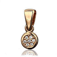 Кулон с бриллиантами 023152