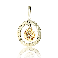 Золотой кулон 025252