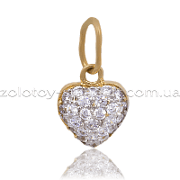 Подвеска Сердце 3782