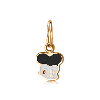 Золотой подвес Микки 61834