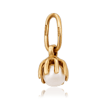 Золотой подвес с жемчугом 62005