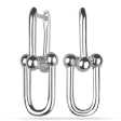 Серебряные серьги с шариками 038312 детальное изображение ювелирного изделия Серебряные серьги без вставок