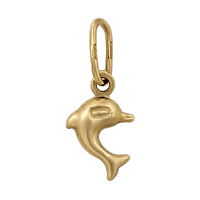 Золотой подвес Дельфин 62136