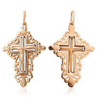 Золотой крестик 1,4,0136