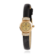 Часы золотые женские с кожаным ремешком 036178 детальное изображение ювелирного изделия Женские золотые часы