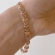 Жіночий годинник з золота з ажурним ремінцем 036138 детальне зображення ювелірного виробу