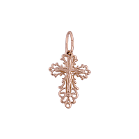 Золотой крестик детский 60024