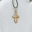 Золотий маленький хрестик 029344 детальне зображення ювелірного виробу