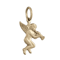 Золотой подвес Ангелочек 100180