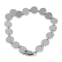 Серебряный браслет Монетки 029982