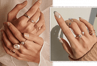 Фото. Выбираем кольцо по форме пальцев правильно