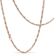 Цепь в комбинированном золоте 038623 детальное изображение ювелирного изделия Золотые цепочки мужские