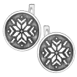 Срібні сережки Вишиванка 038298 детальне зображення ювелірного виробу