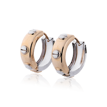 обзорное фото Золотые серьги кольца 029268 Золотые серьги без вставок обзорное фото Золотые серьги кольца 029268  Золотые серьги без вставок