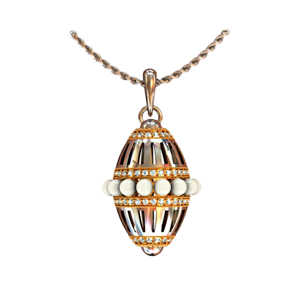 Золотой подвес 160279 детальное изображение ювелирного изделия Золотые кулоны с жемчугом Золотой подвес 160279 детальное изображение ювелирного изделия Золотые кулоны с жемчугом