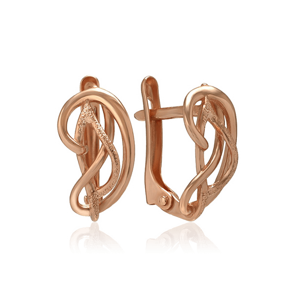 Золотые серьги без вставок 028896 детальное изображение ювелирного изделия Золотые серьги без вставок Золотые серьги без вставок 028896 детальное изображение ювелирного изделия Золотые серьги без вставок